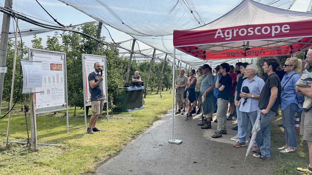 La Journée de Güttingen est organisée chaque année par Agroscope et le BBZ Arenenberg.
