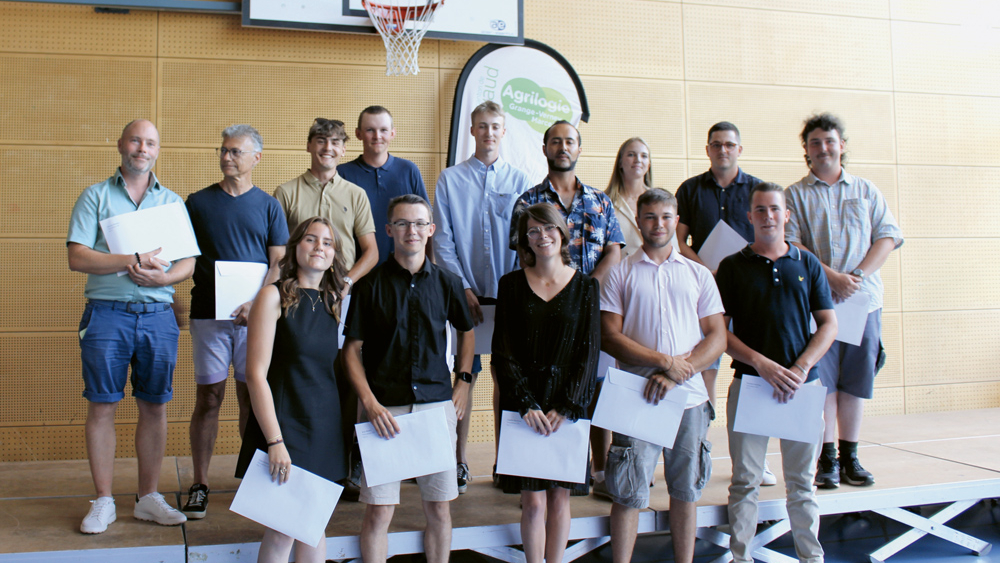 Les lauréats du CFC de viticulteur·trice.